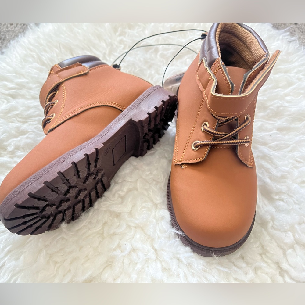 Kidgets Brown Kids Boots